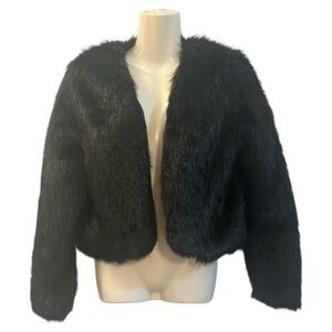 Endless Rose Black Teddy Jacket